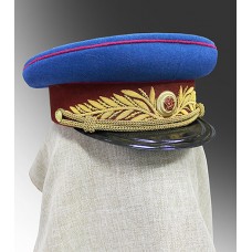 Фуражка парадная комиссаров Государственной Безопасности и генералов Внутренних войск НКВД/НКГБ СССР, обр. 1943 г.